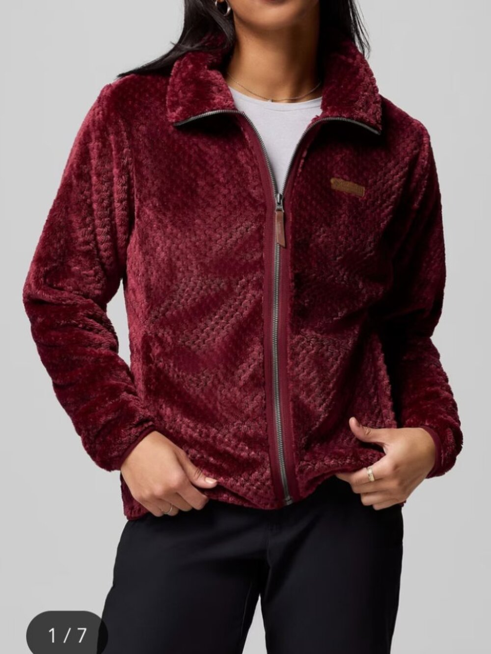 Women's Fire Side II Sherpa Full Zip Fleece - Small